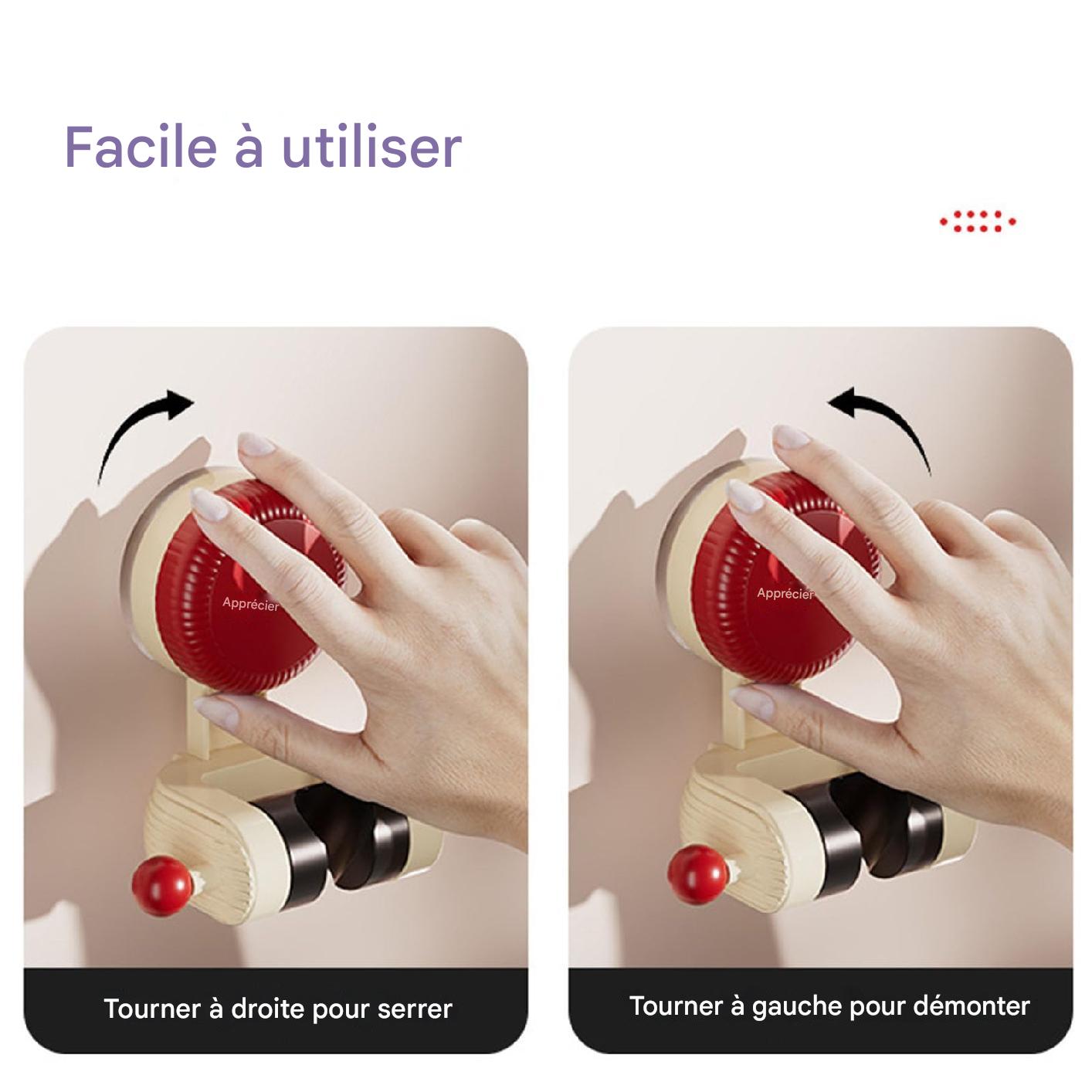 Support de Douche Réglable à Ventouse – Pratique, Flexible et Fiable