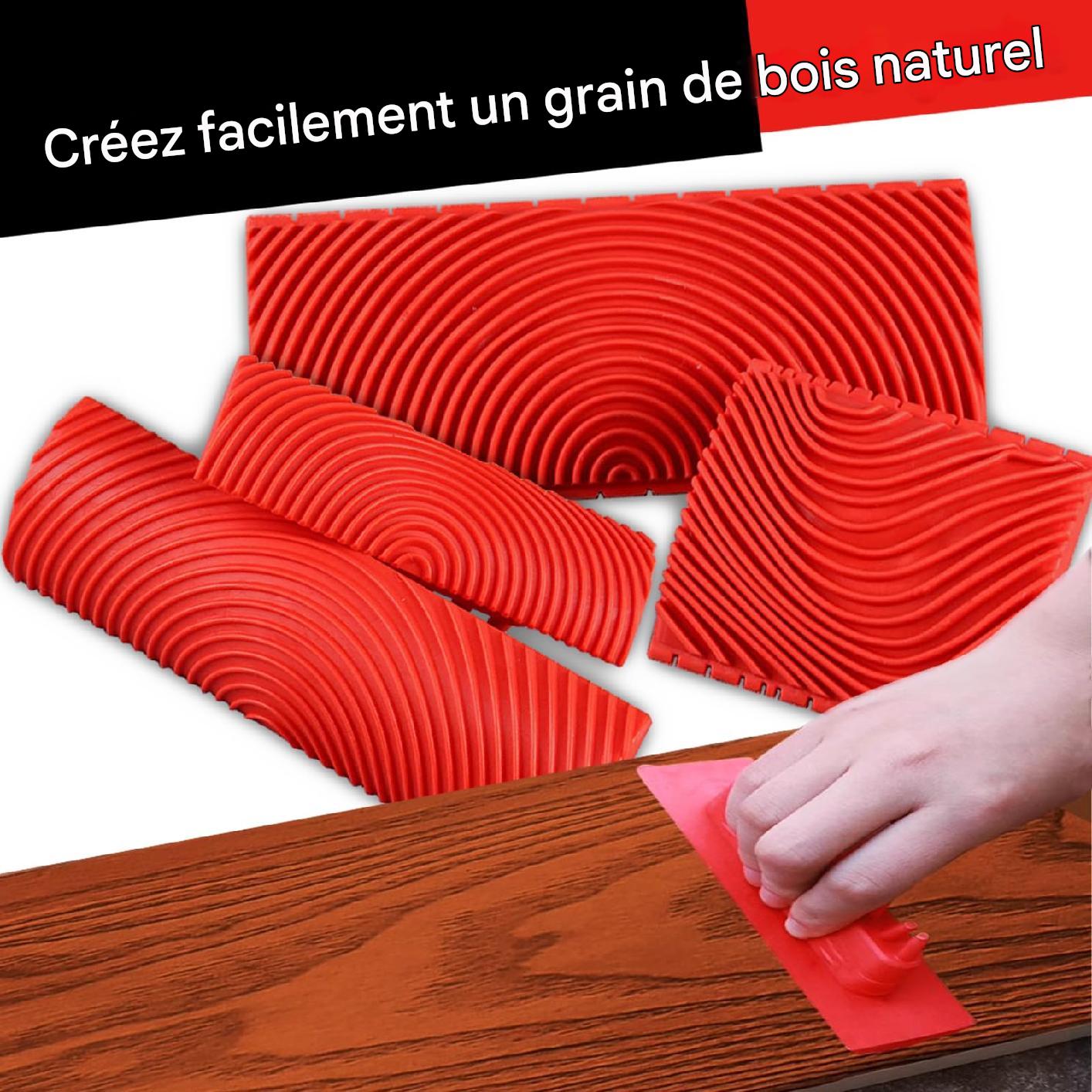 Outils DIY pour Décoration Murale - Effet Grain de Bois