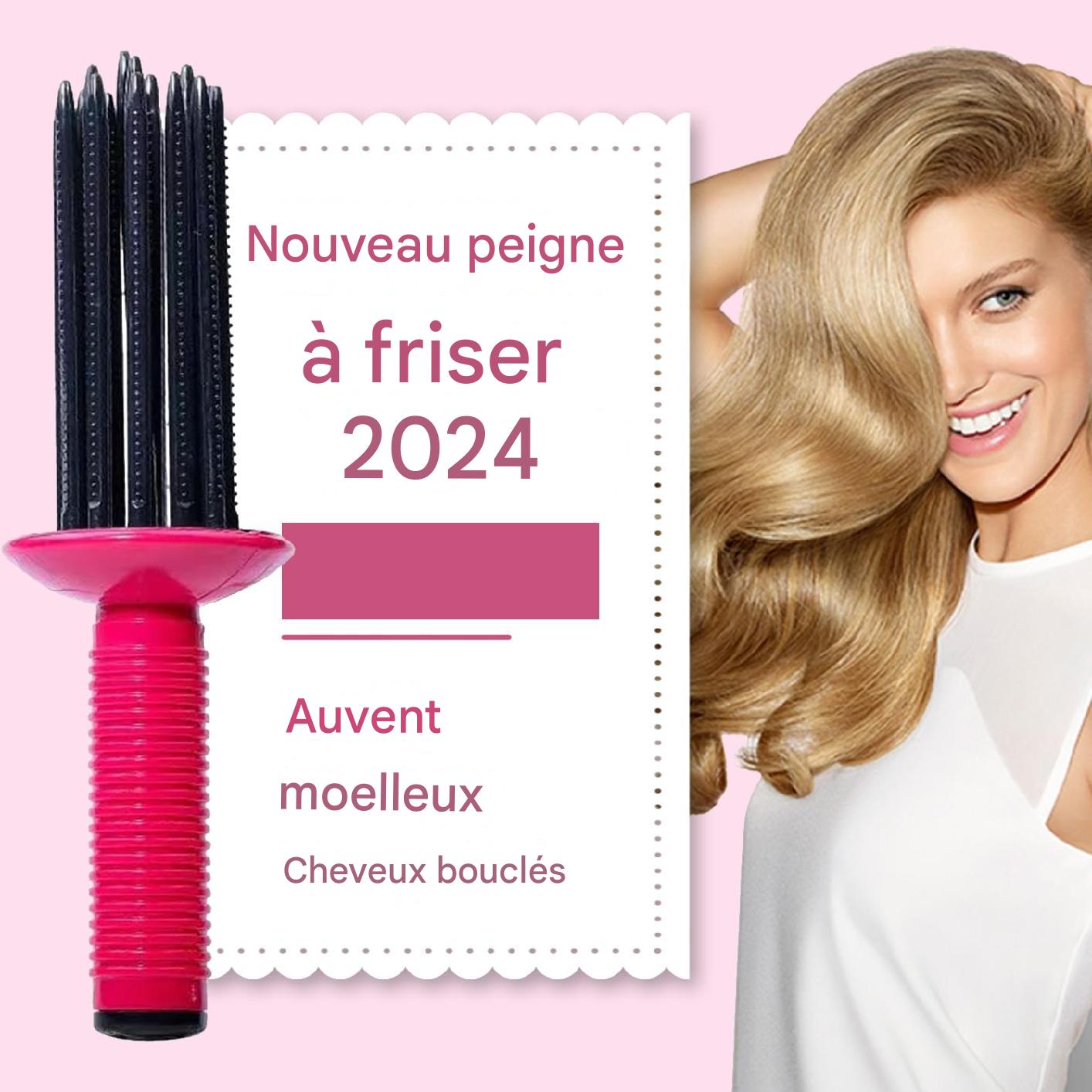 Peigne à Boucler 2024 - Coiffure Faciles pour Cheveux Bouclés