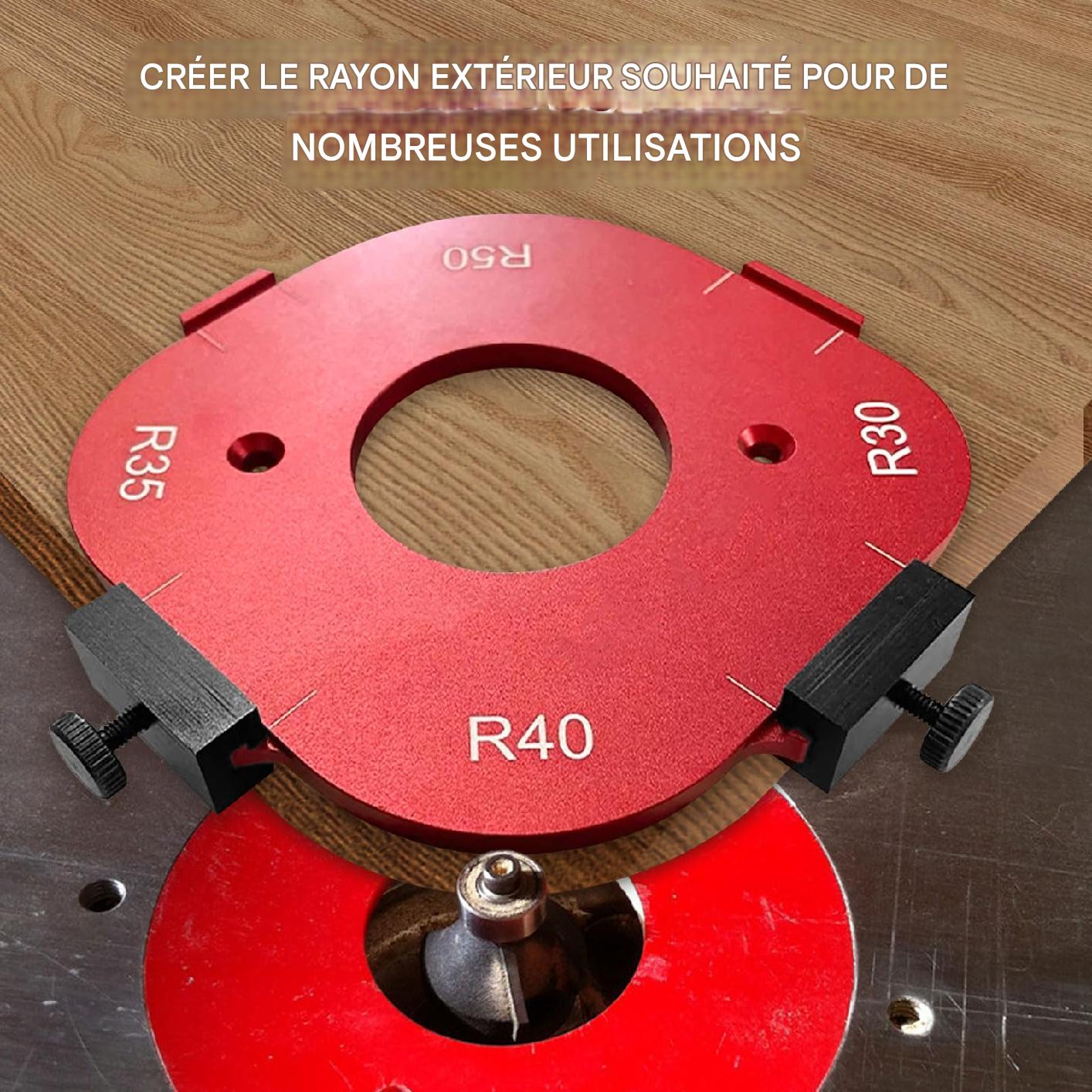 Gabarit 4-en-1 – Découpe Précise et Polyvalente