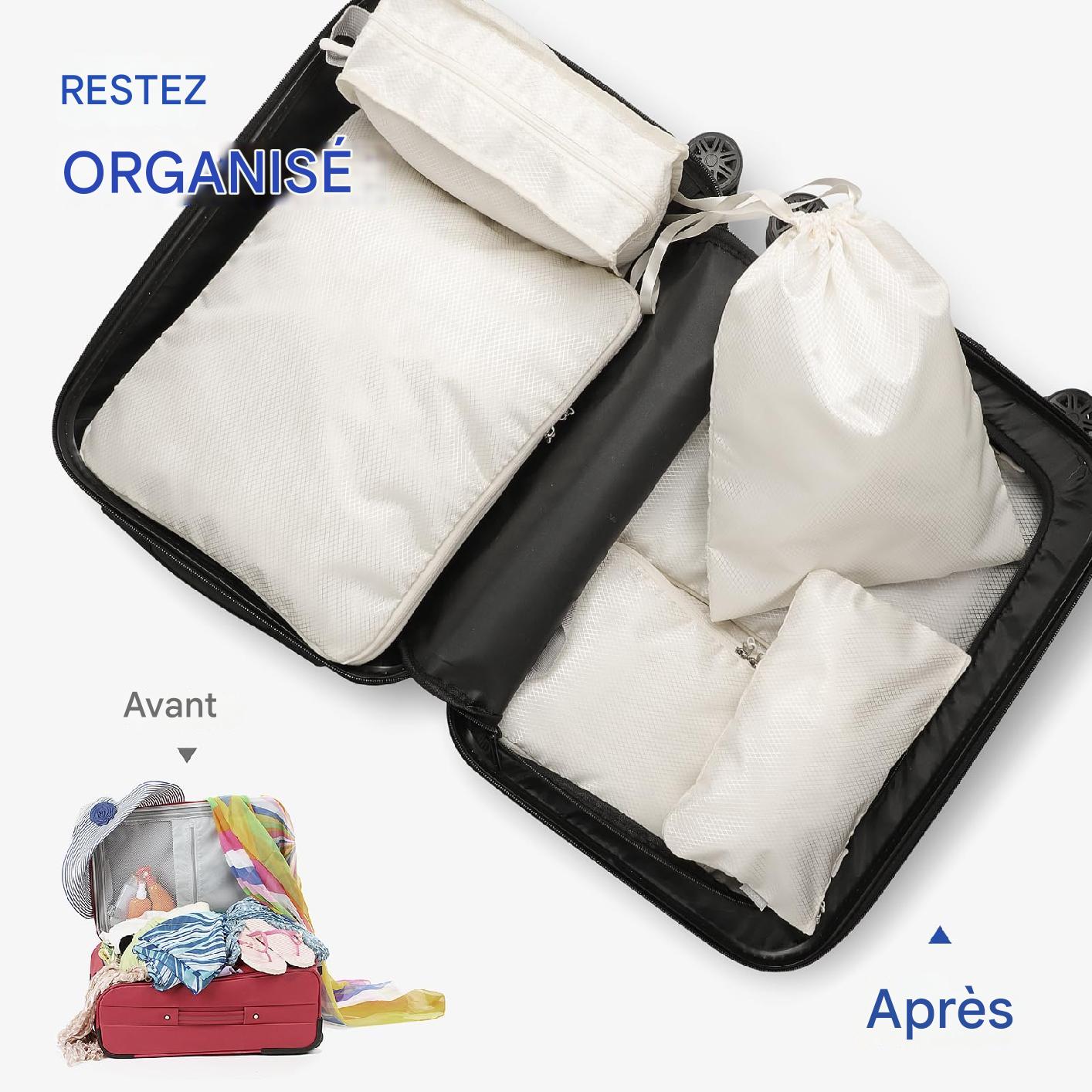 Cubes de Compression Voyage : Gagnez de l'Espace et Organisez Vos Bagages