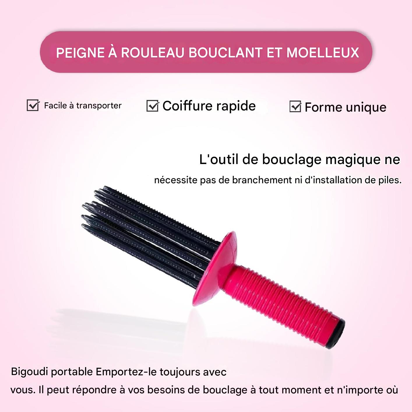 Peigne à Boucler 2024 - Coiffure Faciles pour Cheveux Bouclés