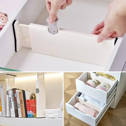 Rangement Intelligent : Diviseur de Tiroir Extensible pour Maison & Bureau (3pcs)